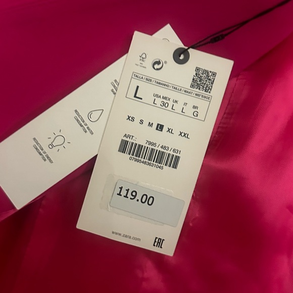 Zara Hot Pink Suit - Picture 8 of 11